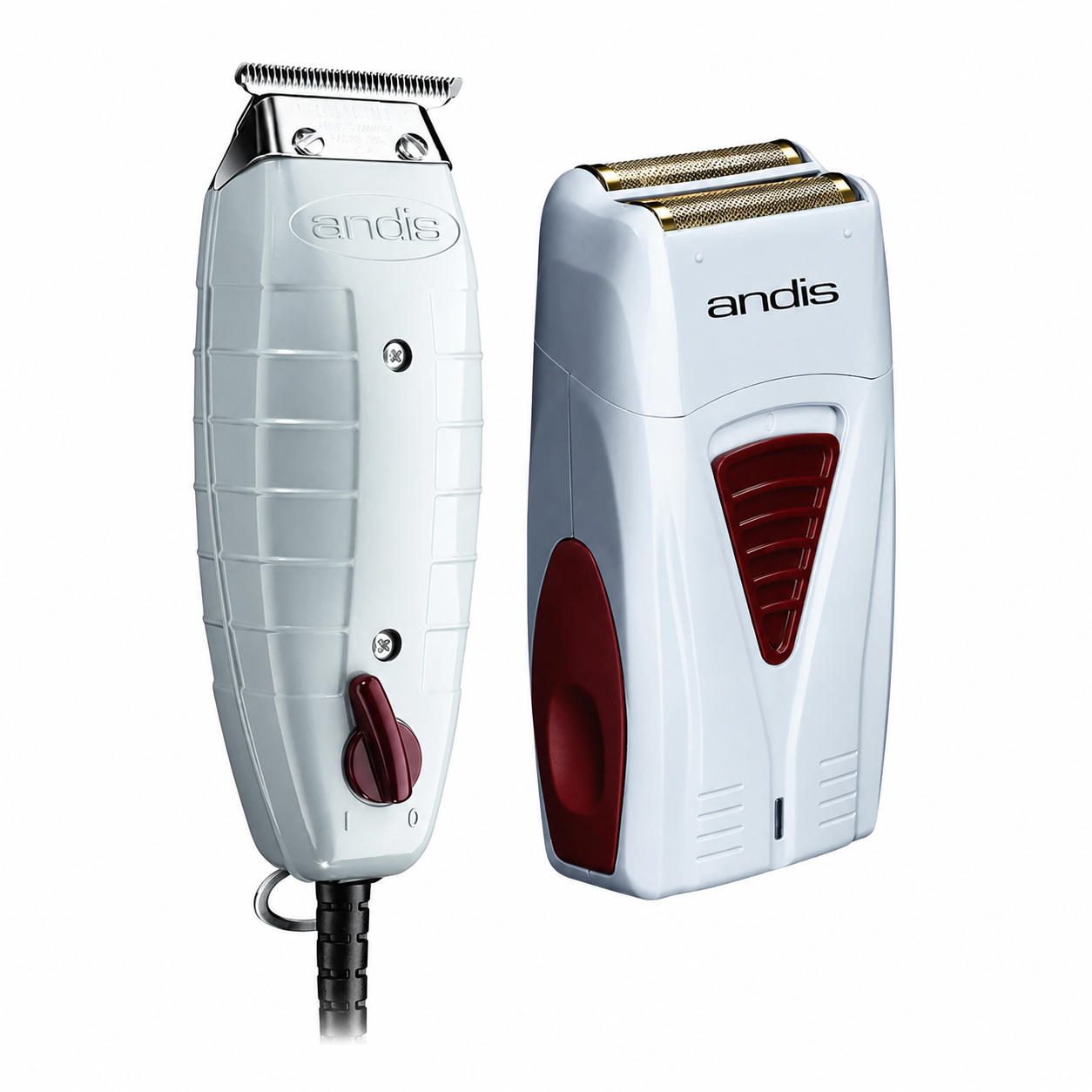Andis  Finishing Combo T-Outliner Trimmer and Pro Foil Shaver 17195