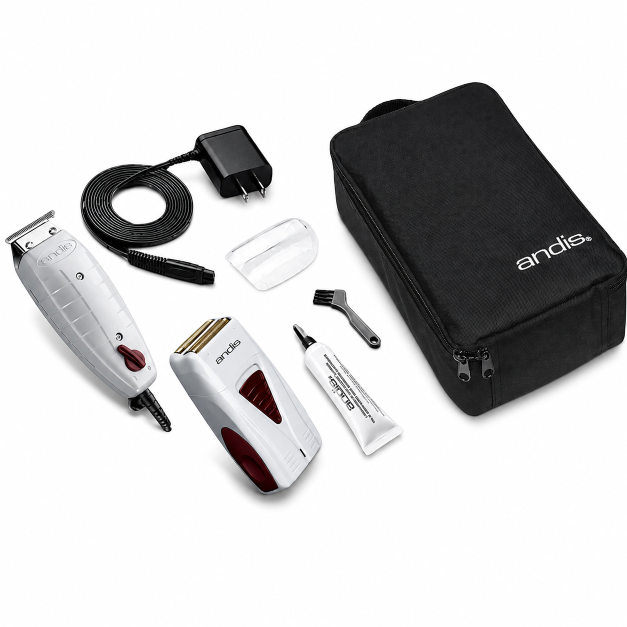 Andis Master Cordless Clipper & Finishing Combo T-Outliner 17195+12660