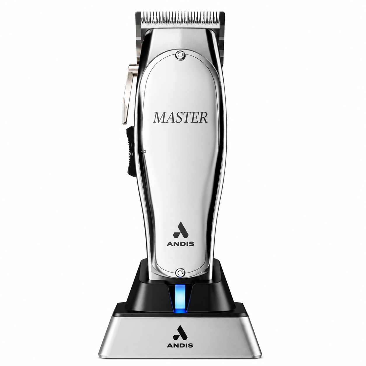 Andis Master Cordless Silver Metal Clipper 12660