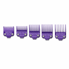 Andis Master Dual Magnetic 5-Piece Clipper Comb Set Purple #01410
