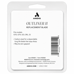 Andis Outliner II Replacement Blade Carbon Steel Deep Tooth Close-Cutting Trimmer Blade 04604