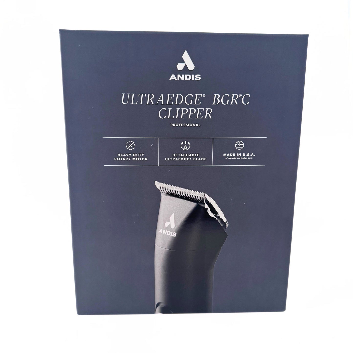 Andis Professional Ultra Edge BGRC Detachable Blade Clipper 560249 front of box
