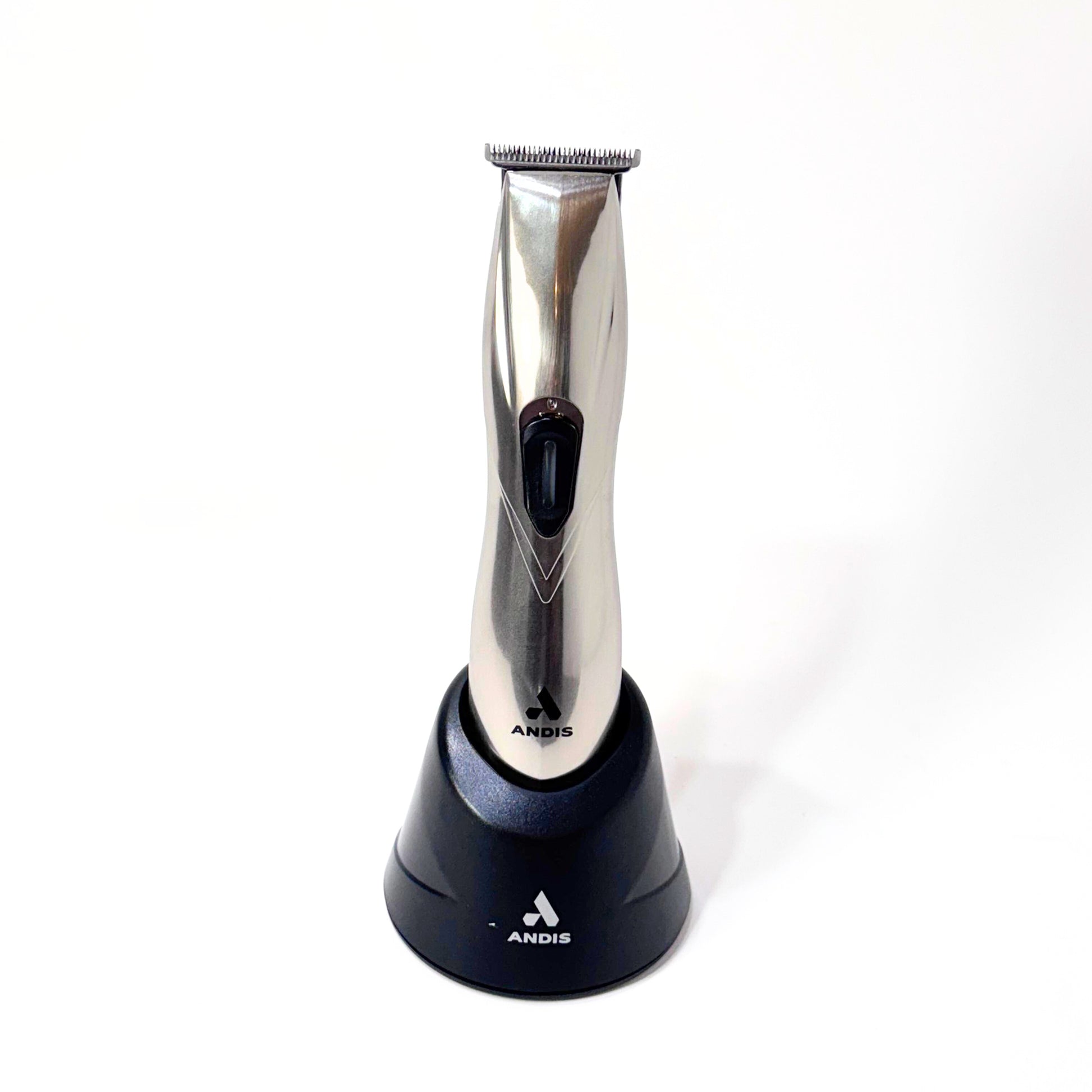 Andis Slimline Pro Trimmer on stand