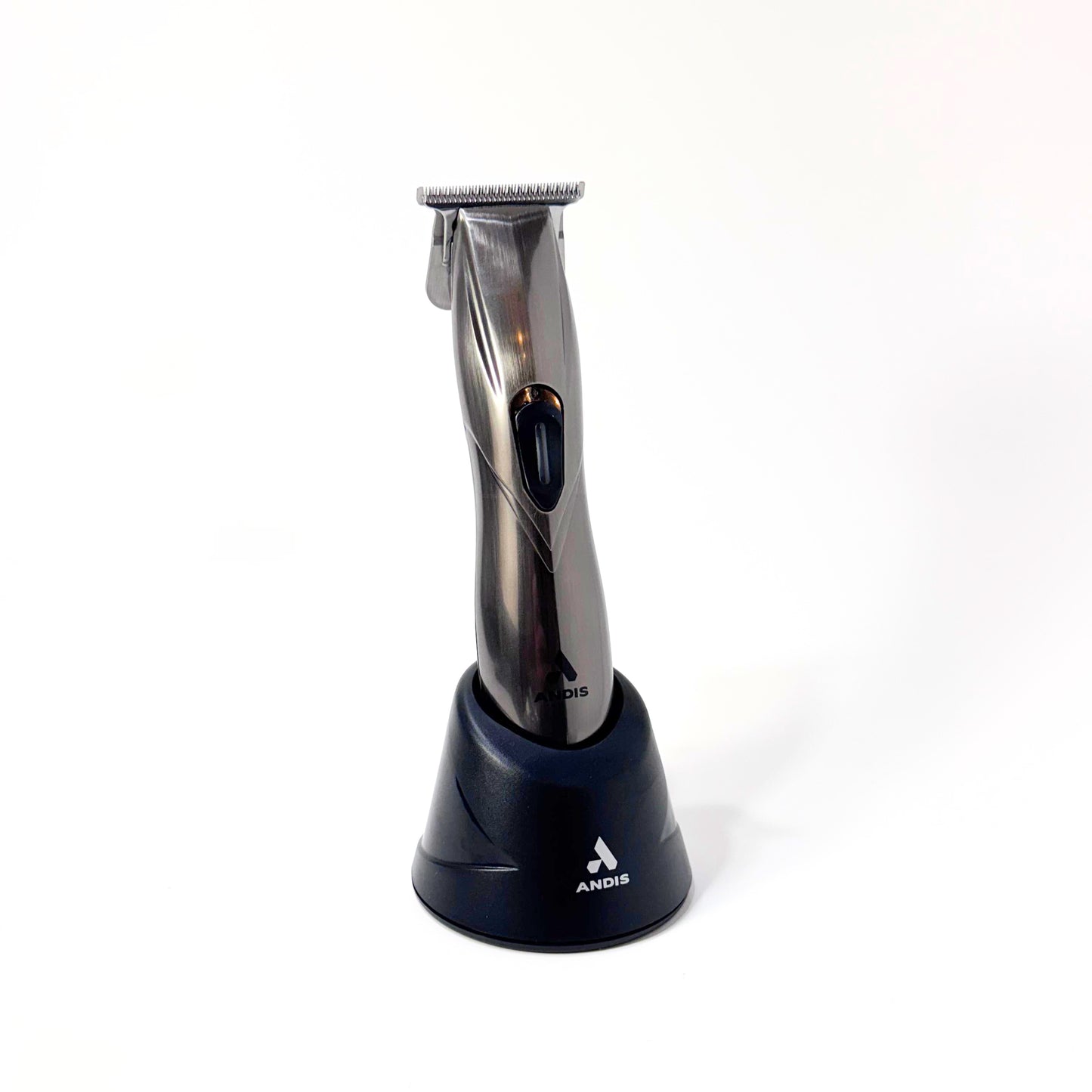 Andis Slimline gtx trimmer on charging stand