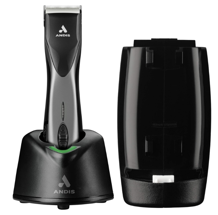 Andis Supra ZR II Cordless Clipper + DBLC-2 Replacement Battery Combo Professional Barber Kit 79160 + 79025