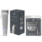 Andis reVITE Cordless Taper Clipper Grey & Replacement Taper Blade Combo 86100+86010