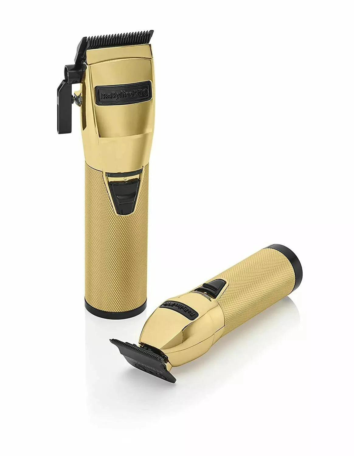 BABYLISS PRO MetalFX Series Gold Clipper and Trimmer Set FX787GB & FX870GB FXHOLPK2GB