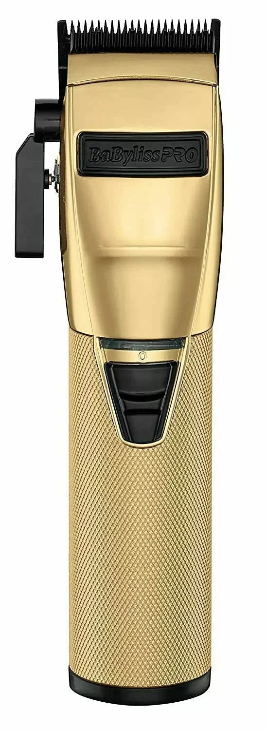 BABYLISS PRO MetalFX Series Gold Clipper and Trimmer Set FX787GB & FX870GB FXHOLPK2GB