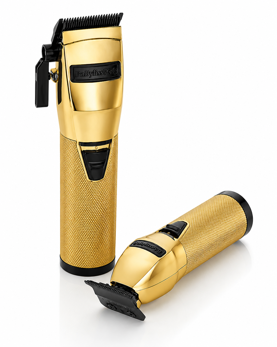 BABYLISS PRO MetalFX Series Gold Clipper and Trimmer Set FX787GB & FX870GB FXHOLPK2GB