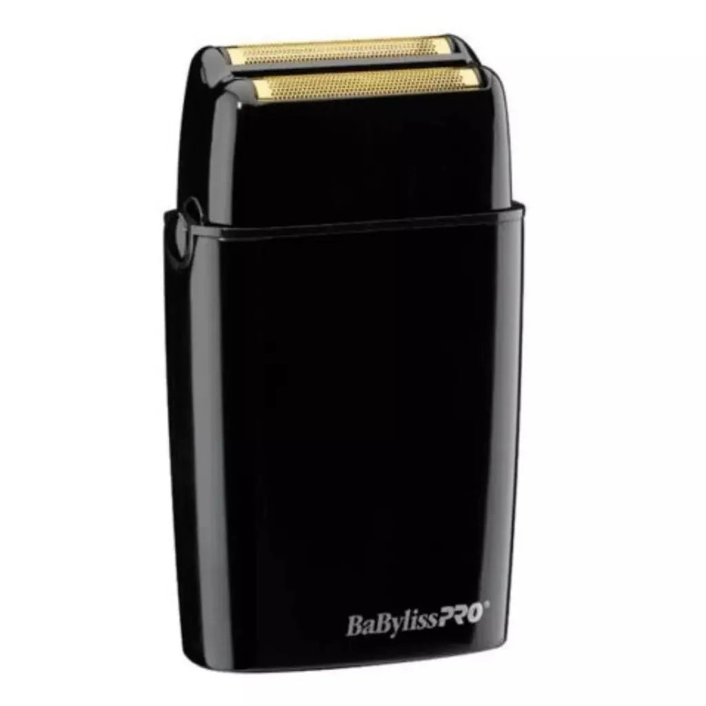 BaByliss PRO FOILFX02 Cordless Metal Double Foil Shaver Set FXFS2B+FXFS2BPCASE
