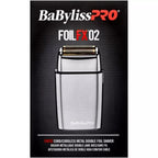BaByliss PRO FOILFX02 Cordless Metal Double Foil Shaver Set FXFS2+FXFS2BPCASE
