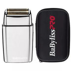 BaByliss PRO FOILFX02 Cordless Metal Double Foil Shaver Set FXFS2+FXFS2BPCASE