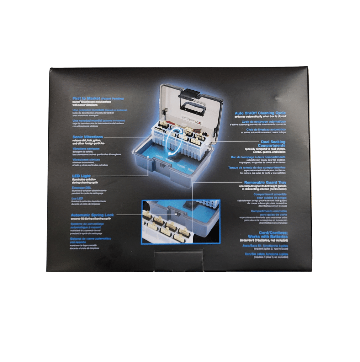 BaBylissPRO BarberSONIC Disinfectant Box BDISBOX