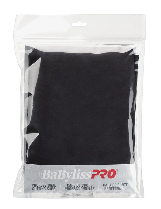 BaBylissPRO Black Barber Cape BBCAPEMB