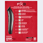 BaBylissPRO Black FX3 Ferari Trimmer FXX3TB