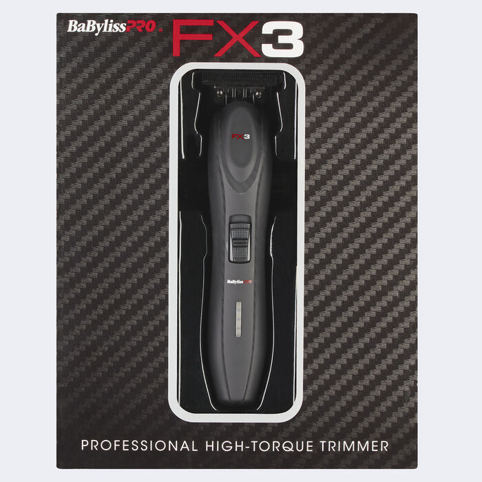 BaBylissPRO FX3 Matte Black High-Torque Cordless Trimmer FXX3TB