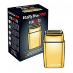 BaBylissPRO FOILFX02 Cordless Metal Double Foil Shaver Set FXFS2G+FXFS2BPCASE