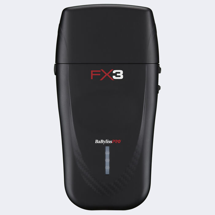 BaBylissPRO FX3 Professional High Speed Foil Black Shaver FXX3SB