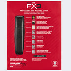 BaBylissPRO FX3 Professional High Speed Foil Black Shaver FXX3SB