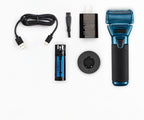 BaBylissPRO FXOne BlueFX Cordless Double Foil Shaver Blue FX79FSBL