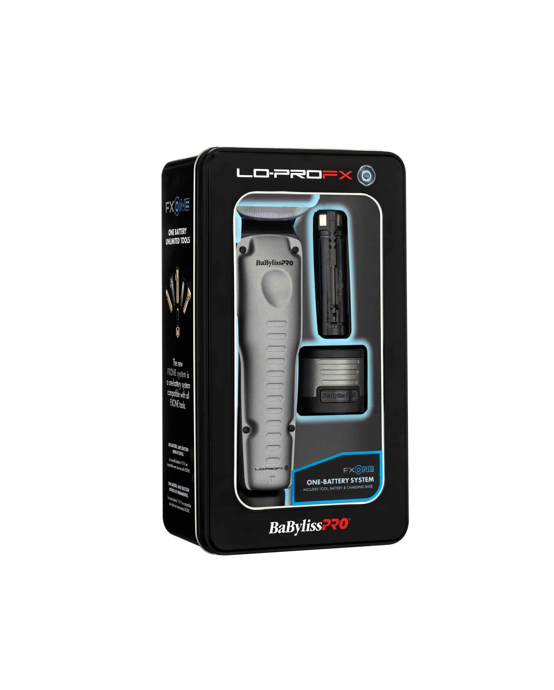 BaBylissPRO FXOne Lo-ProFX Cordless Clipper Gray FX829