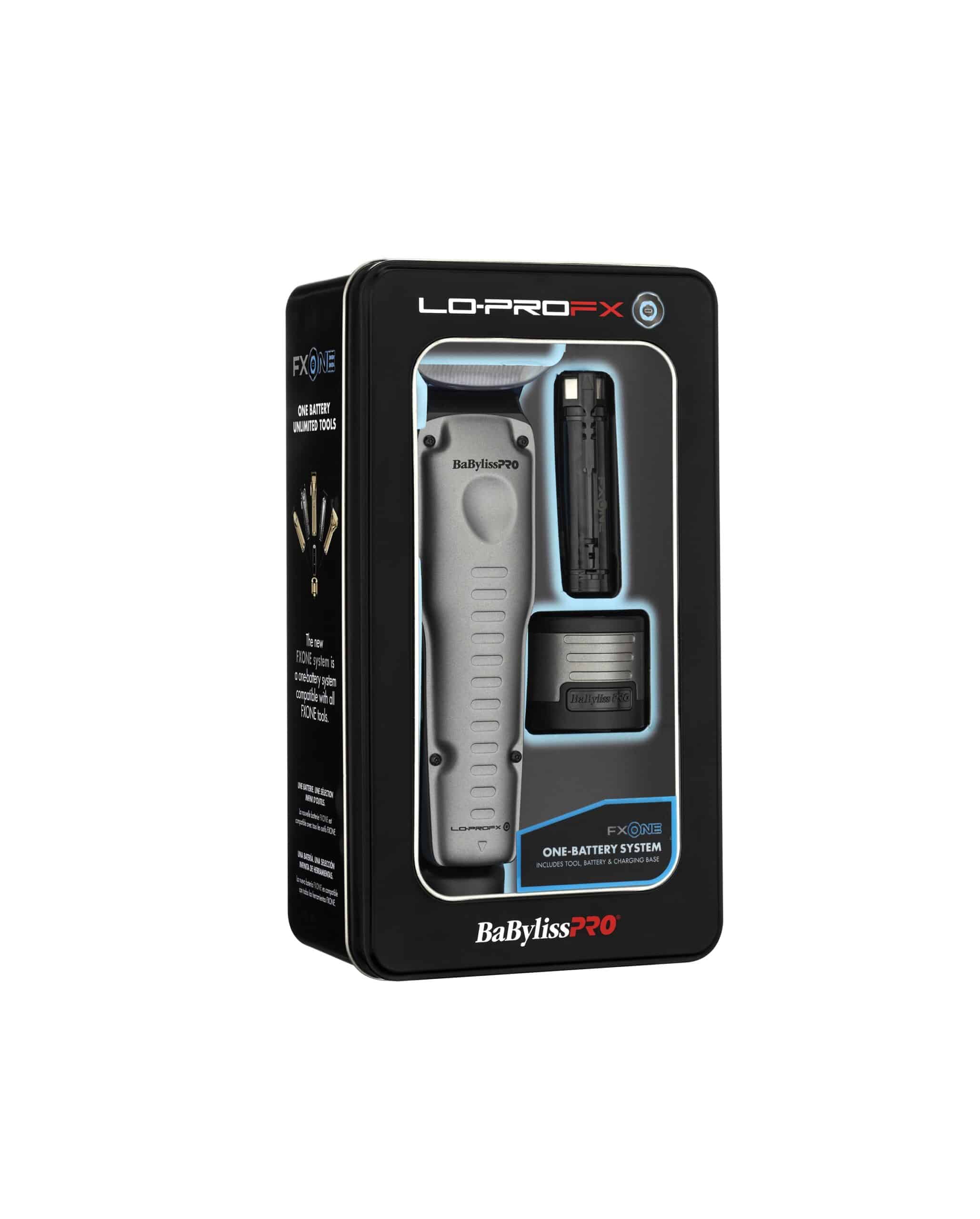 BaBylissPRO FXOne Lo-ProFX Cordless Clipper Gray FX829