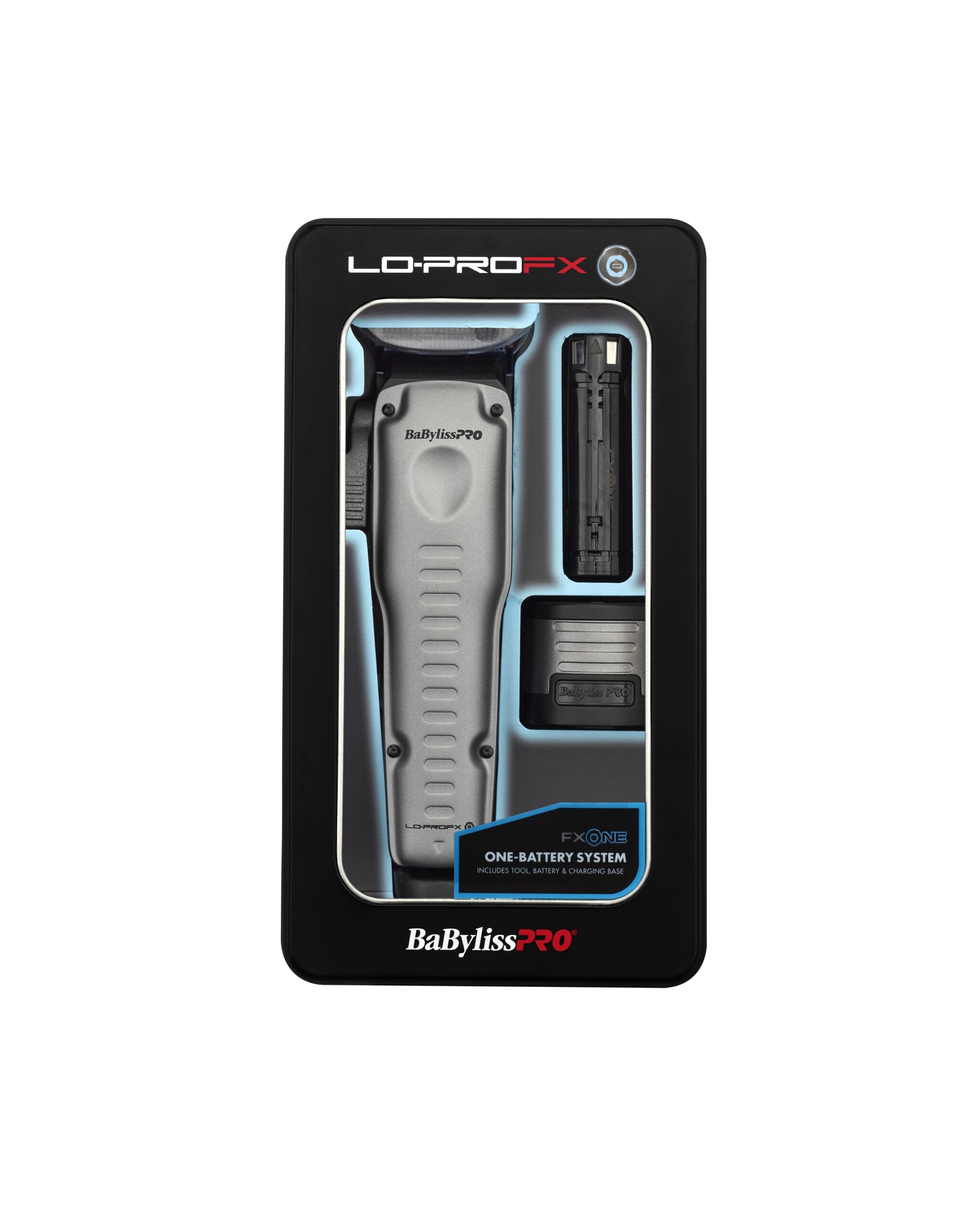 BaBylissPRO FXOne Lo-ProFX Cordless Clipper Gray FX829