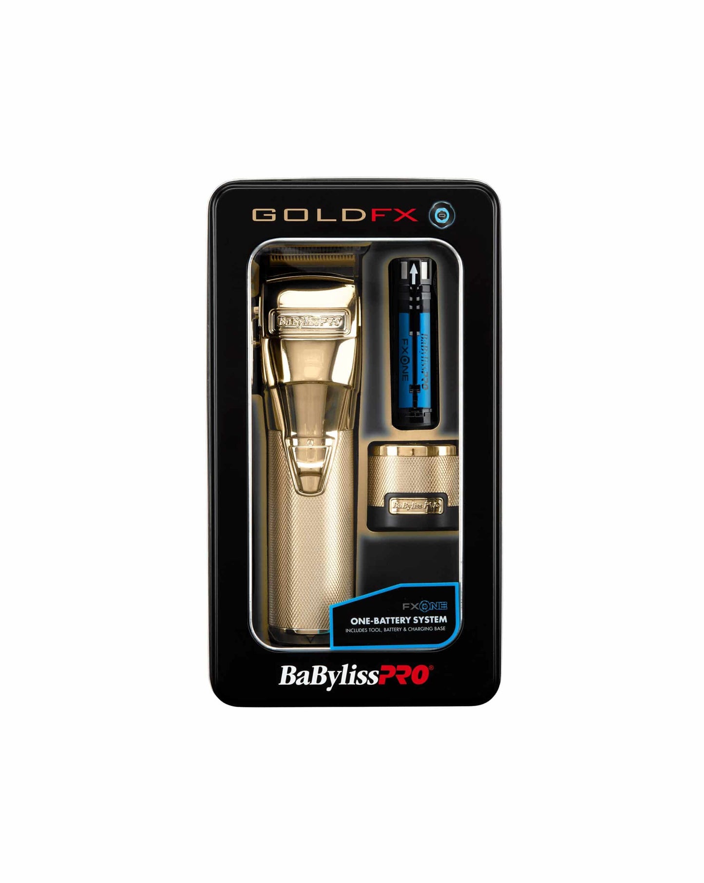 BaBylissPRO Fxone Gold FX Bundle Set, Clipper Trimmer & Shaver FX899G+FX799G+FX79FSG