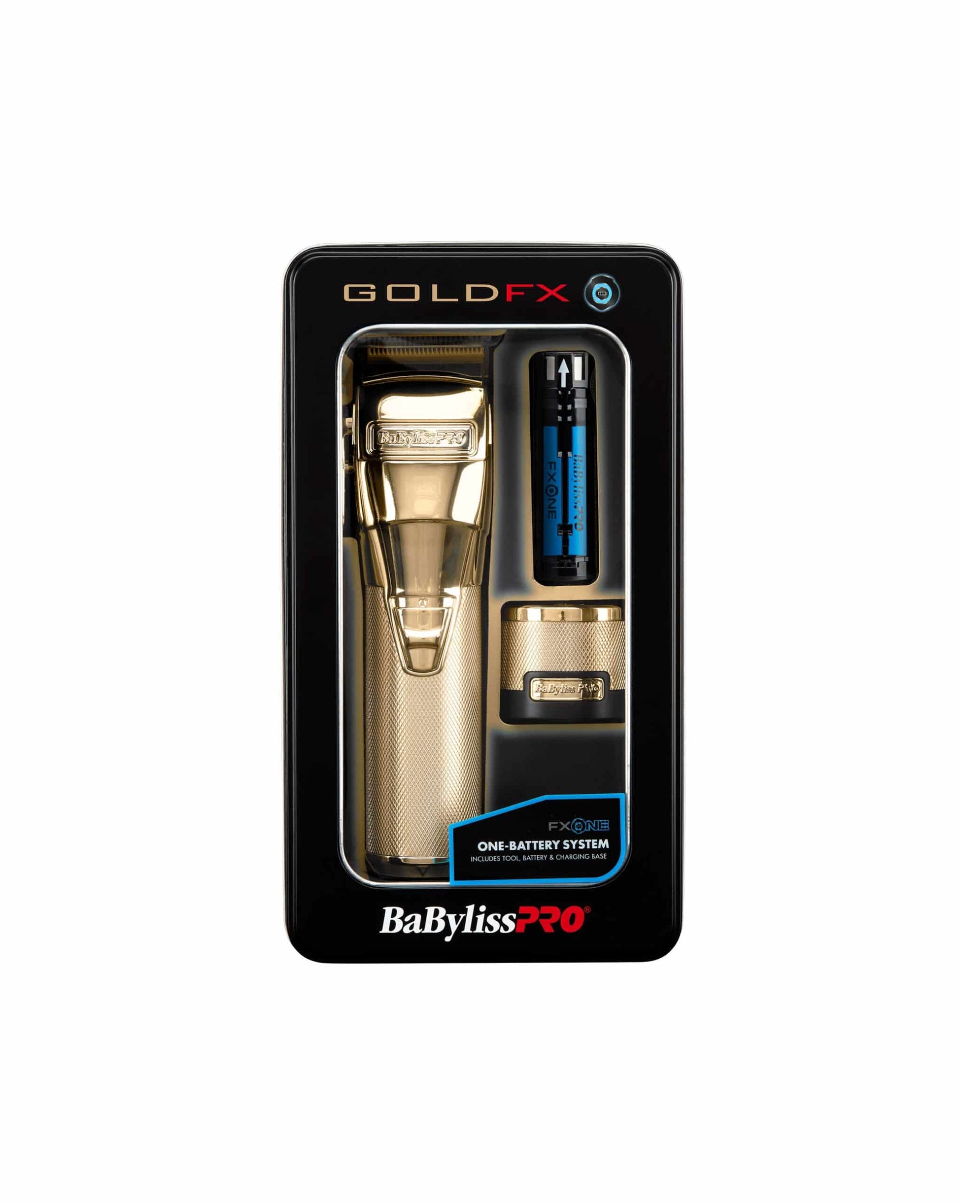 BaBylissPRO Fxone Gold FX Bundle Set, Clipper Trimmer & Shaver FX899G+FX799G+FX79FSG