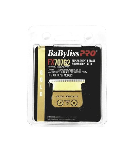BaBylissPRO Gold Titanium Deep Tooth Trimmer Blade FX707G2