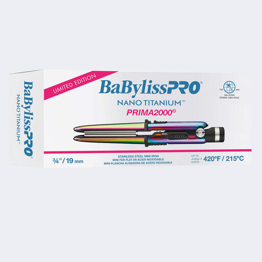 BaBylissPRO Limited Edition Iridescent Prima2000 Mini Iron BNTBRB2000UC