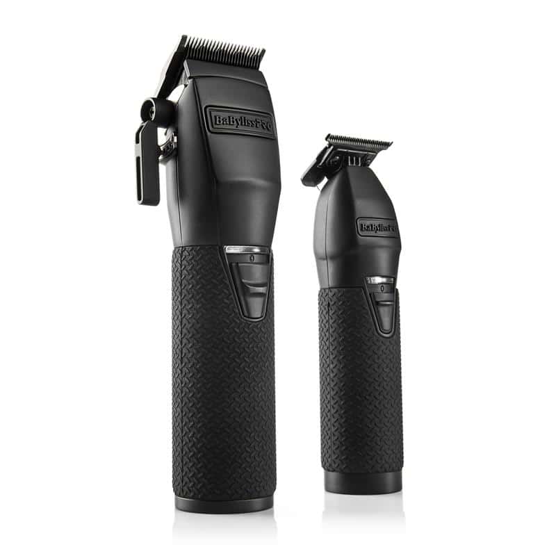 BaBylissPRO LimitedFX Clipper and Trimmer Collection Matte Black FXDUOCTMB