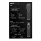 BaBylissPRO LimitedFX Clipper and Trimmer Collection Matte Black FXDUOCTMB