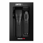 BaBylissPRO LimitedFX Clipper and Trimmer Collection Matte Black FXDUOCTMB
