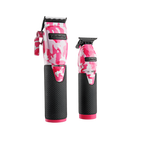 BaBylissPRO LimitedFX Pink Camo Clipper and Trimmer Combo FXHOLPKCAMPK