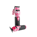 BaBylissPRO LimitedFX Pink Camo Clipper and Trimmer Combo FXHOLPKCAMPK