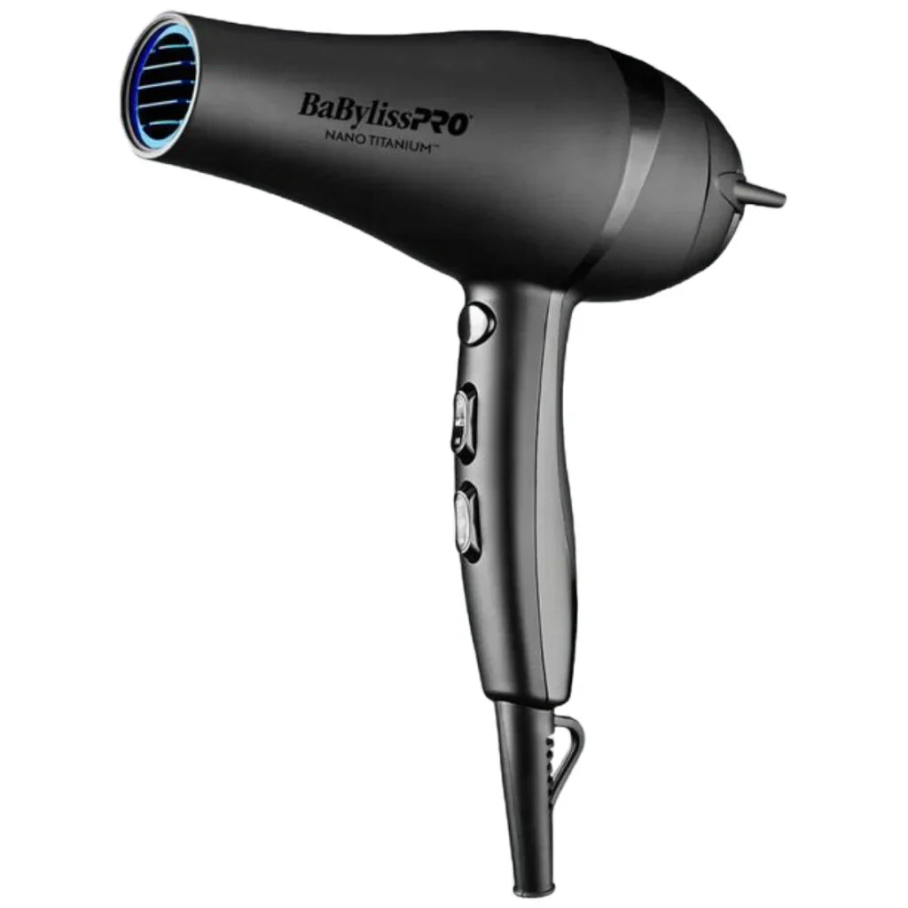 BaBylissPRO NANO TITANIUM™ Limited Edition Black & Blue Professional Lightweight Ionic Dryer BNTMB5548