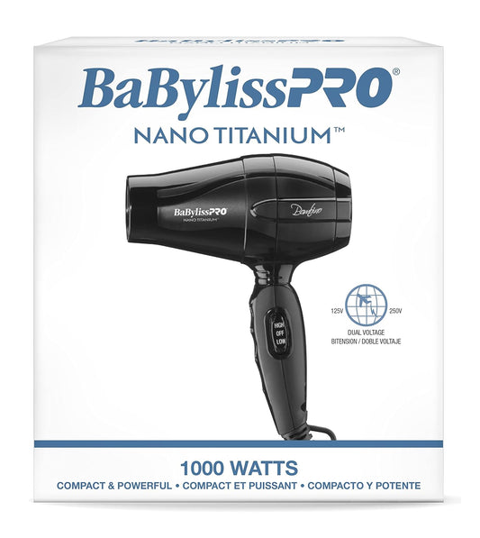 BaBylissPRO Nano Titanium Bambino Compact Dryer BNT5510UC