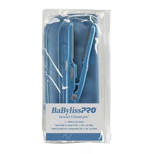 BaBylissPRO Nano Titanium Mini Flat Iron Hair Straightener BNTBG3050UC