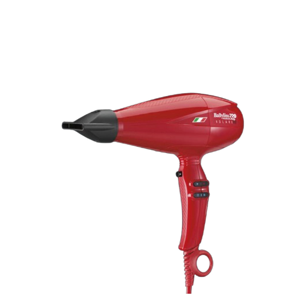 BaBylissPRO Nano Titanium Volare V1 Full-Size Dryer Ferrari-Designed Engine Red BVROL1
