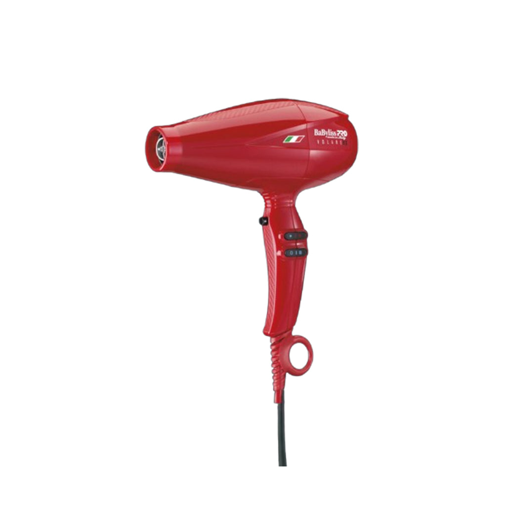BaBylissPRO Nano Titanium Volare V1 Full-Size Dryer Ferrari-Designed Engine Red BVROL1