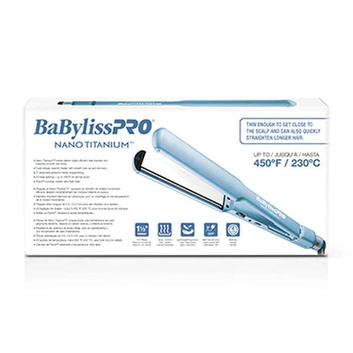 BaBylissPRO Nano Titanium™ 1½ " Ultra-thin Straightener BNT4073TUC