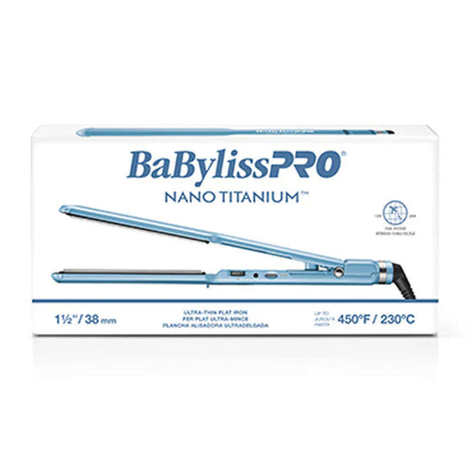 BaBylissPRO Nano Titanium™ 1½ " Ultra-thin Straightener BNT4073TUC