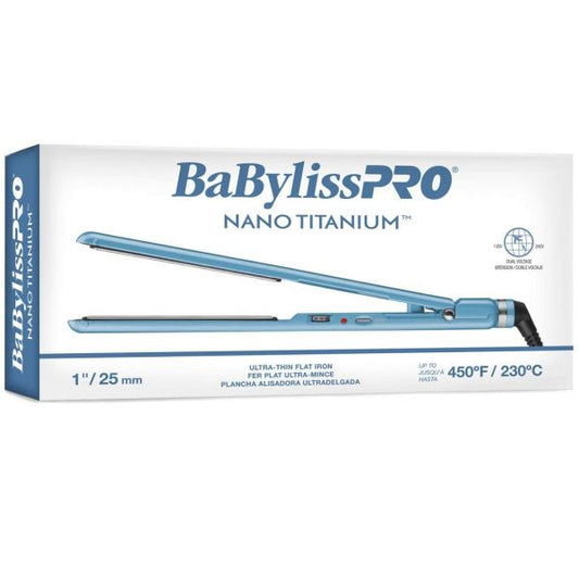 BaBylissPRO Nano Titanium™ 1" Ultra-thin Straightener BNT4072TUC