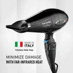 BaBylissPRO Portofino Nano Titanium Black Full-Size Blow Dryer BPOR1