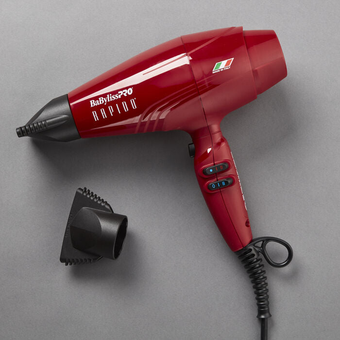 BaBylissPRO Red RAPIDO Blow Dryer BRRAP1