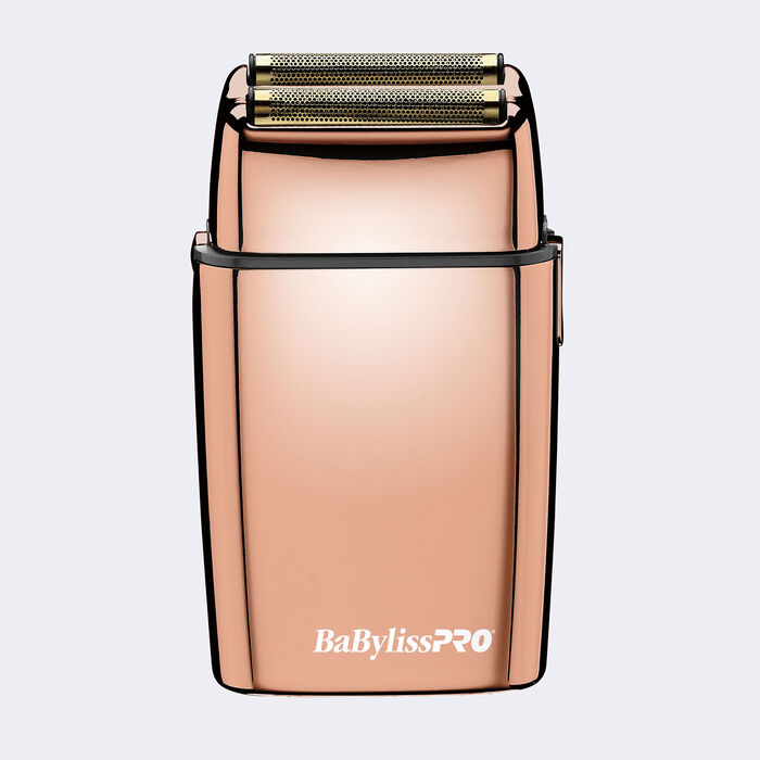 BaBylissPRO Rose Gold FX Double Foil Shaver FXFS2RG