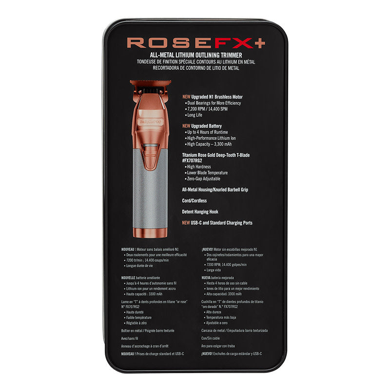 BaBylissPRO RoseFX+ N1 Trimmer FX787NRG