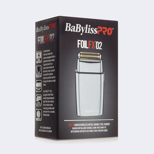 BaBylissPRO SilverFX Double Foil Shaver FXFS2