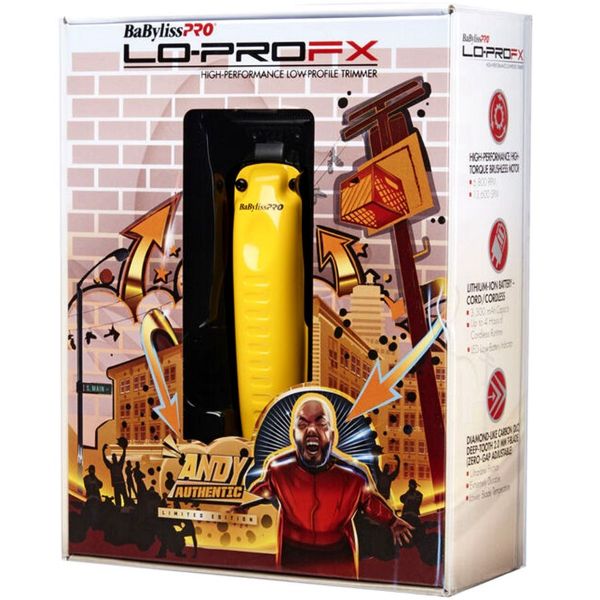 BaBylissPRO Special Edition Andy Authentic LO-PROFX Trimmer FX726YI